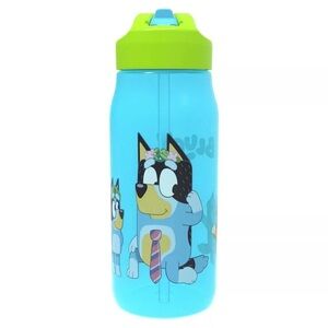 Bluey Sip Water Bottle w/Carry Loop Sip Bottles 16 oz Sippy Cup zak Designs